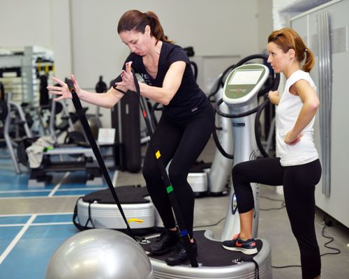 Power Plate Beschleunigungstraining